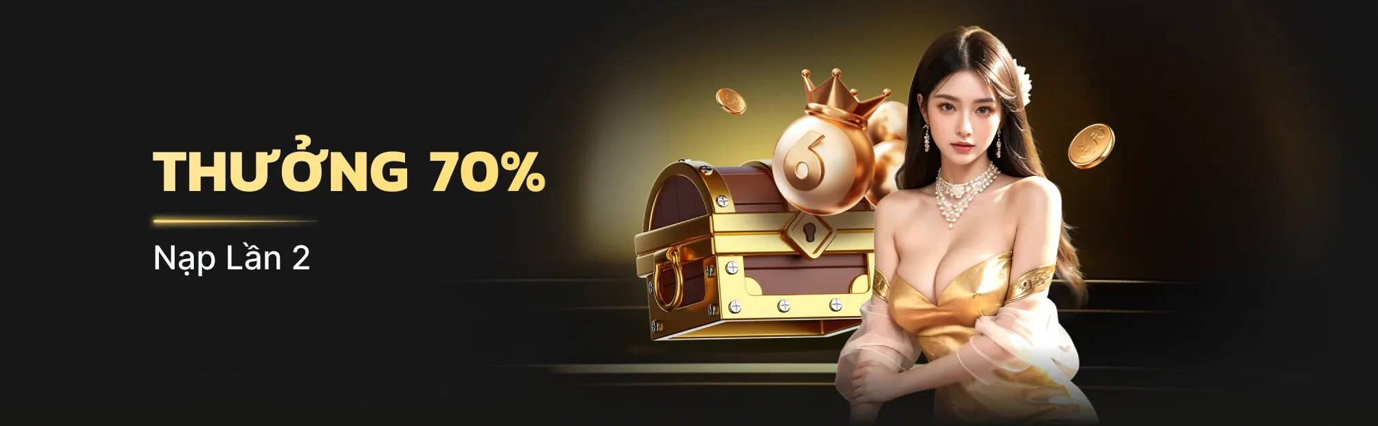 Banner kêu gọi hành động cho trò chơi nổ hũ